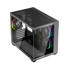 Компьютерный корпус, 1STPLAYER, BV6-BK, BV6-BK-2FH7R-1FH7, M-ATX / ITX, 1*3.5"/2*2.5", Вентилятор 3*12см, Высота кулера до 160 мм, Длина VGA до 410 мм, 425x275x354 мм, Без Б/П, Черный Компьютерный корпус, 1STPLAYER, BV6-BK, BV6-BK-2FH7R-1FH7, M-ATX / ITX, 1*3.5"/2*2.5", Вентилятор 3*12см, Высота кулера до 160 мм, Длина VGA до 410 мм, 425x275x354 мм, Без Б/П, Черный