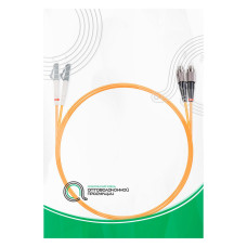 Патч корд оптоволоконный,, FC/UPC-LC/UPC MM OM1 62.5/125 Duplex 3.0мм 1 м, LSZH