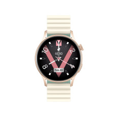 Смарт часы, Kieslect, Lady Watch Lora 2, YFT2098EU, Дисплей 1.3" AMOLED, Разрешение 360 x 360, Водонепроницаемость (IP68), Батарея 210 мАч, Золотистый