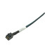 Кабель интерфейсный Slim SAS/SATA, Supermicro, CBL-SAST-1275-100, HD x4 (STR) to Slimline x4 (LE), INT, 75cm, 100 OH