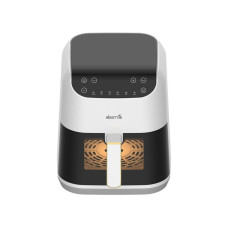 Аэрофритюрница, Deerma, Air Fryer DEM-KZ130W, Объем чаши 5.5 л, Мощность 1300 Вт, Таймер, Белый/Черный
