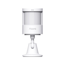 Датчик движения, Aqara, Motion Sensor P1, MS-S02, Встроенный датчик освещения, Зона обнаружения: 170° (до 4 м), 150° (до 7 м), 33,1х41,6 мм, Питание: 3 В, 2 x CR2450, Протоколы связи: Zigbee 3.0 IEEE 802.15.4, Белый