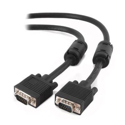 Кабель SVGA 15m/15m, Cablexpert CC-PPVGA-10-B, 3м Cable (for KVM - switch box), экранированный Кабель SVGA 15m/15m, Cablexpert CC-PPVGA-10-B, 3м Cable (for KVM - switch box), экранированный