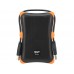 Внешний жесткий диск Silicon Power A30, SP020TBPHDA30S3K, 2 TB, black-orange HDD USB USB 3.1