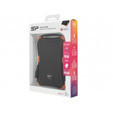 Внешний жесткий диск Silicon Power A30, SP020TBPHDA30S3K, 2 TB, black-orange 