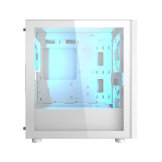 Компьютерный корпус, Cougar, Uniface Mini RGB (White) CGR-55C9W-RGB, Micro ATX/Mini ITX, USB 2*3.0/1*2.0, HD-Audio+Mic, Кулер 2*14см ARGB/1*12см ARGB, Высота процессорного кулера до 160 мм, Длина VGA до 340мм, 2*3.5"/2+2*2.5", Толщина 0,6мм, 422 Компьютерный корпус, Cougar, Uniface Mini RGB (White) CGR-55C9W-RGB, Micro ATX/Mini ITX, USB 2*3.0/1*2.0, HD-Audio+Mic, Кулер 2*14см ARGB/1*12см ARGB, Высота процессорного кулера до 160 мм, Длина VGA до 340мм, 2*3.5"/2+2*2.5", Толщина 0,6мм, 422
