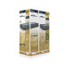 Каркасный бассейн APX 365 956 x 488 x 132 см, BESTWAY, 561KJ, Винил, 52231 л., Стальной каркас, Песочный ф-насос 58499 (8327л/ч) с полисферами, Лестница 58332, Тент, Темно-Серый, Цветные коробки на паллете