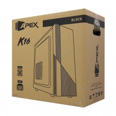 Корпус MATX mini tower APEX K16, black 