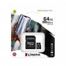 Карта памяти microSDXC 64GB, Kingston SDCS2/64GB 