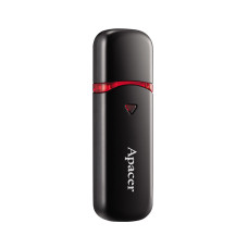 USB-накопитель, Apacer, AH333, AP64GAH333B-1, 64GB, USB 2.0, Чёрный USB-накопитель, Apacer, AH333, AP64GAH333B-1, 64GB, USB 2.0, Чёрный