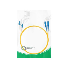 Патч корд оптоволоконный,, SC/UPC-LC/UPC SM 9/125 Duplex 2.0мм 1 м, LSZH