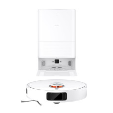 Робот-пылесос, Xiaomi, Robot Vacuum X20 Pro/C102 (BHR8859EU), в комплекте с зарядной станцией D102-JZEU - автоматическая самоочистка самоопорожнение самосушка и наполнение водой, LDS навигация, Функция влажной уборки, Аккумулятор 5200 мАч, 6000 Па, Белый