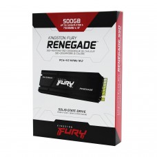 Твердотельный накопитель SSD M.2 PCIe Kingston Fury, SFYRSK/500G, 500 GB 