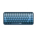 Клавиатура, Ajazz, 308i/Cat/Blue, 308i Cat, Мембранная, 75%, Проводная, USB, Анг/Рус, Синий