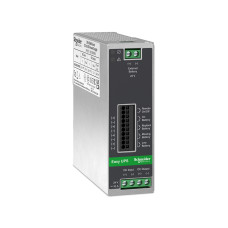 Источник бесперебойного питания на DIN-рейку, Schneider Electric, BVS480XDPDR, Мощность 480Вт, 24В постоянный ток, Максимальный входной ток: 20А, Серый металлический