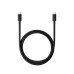 Интерфейсный кабель, Xiaomi 6A Highspeed USB4 Braided USBC - USBC, BHR087BGL/L66000, 1м, 40Гбит/с, 6А, 240Вт, +TPE, Чёрный, PD3.1, 8K60Гц