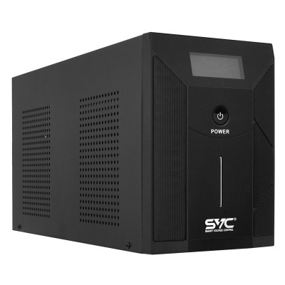 Блок бесперебойного питания SVC V-3000-F-LCD UPS Smart, AVR 3000VA/1800W, 12V/7.5Ah*4, (4) Schuko