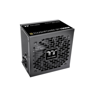 Блок питания, Thermaltake, TOUGHPOWER GT 1000W, PS-TPT-1000FNFAGE-3, 1000W, ATX, 80 PLUS Gold, 20+4 pin, 5*PCI-E 6+2 pin, 1*PCI-E 12+4 pin, 6*SATA, 2*4+4 pin, 150x86x140 мм, Черный