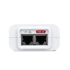 PoE адаптер, Ubiquiti, POE-24-24W-WH, PoE 24-24W-WH, passive PoE, 1x10/100 Mbps Ethernet, 100-240xV AC, 24xВ, 24W