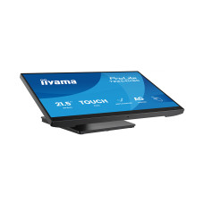 Монитор, iiyama, ProLite PLT2254M, T2254MSC-B2AG, TOUCH, 21.5", 1920x1080, IPS, 120ГЦ, HDMI (v2.0), DP(v1.2), DVI, USB (v3.2 x2), 300кд/м2, 1300:1, 4мс, Регулировка наклона/поворота/высоты/вращения, 100x100, 178/178, 16:9, 16.7, Черный