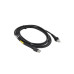 Сканер штрих-кода, Honeywell, Voyager 1470G (1470G2D-2USB-1-R), проводной, с подставкой, ручной, 1D/2D, кабель 1.5 м, черный