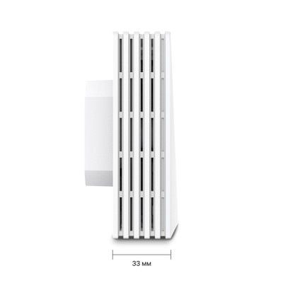 Wi-Fi точка доступа, TP-Link, EAP650-Wall, 802.11a/b/g/n/ac/ax, AX3000, 1 порт Ethernet 1 Гбит/с (с поддержкой PoE IEEE802.3at), Встраиваемая в стену