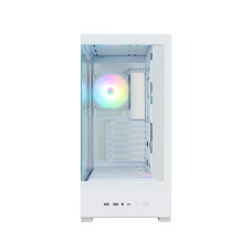 Компьютерный корпус, Zalman, P40 DS White, P40 DS White, ATX, 2*3.5"/1*2.5", Высота кулера до 165 мм, Длина VGA до 420 мм, 452х235х492 мм, Без Б/П, Белый