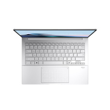 Ноутбук, ASUS Zenbook 14 UX3405CA-PP157W, 90NB14W2-M00LP0, 14", 3K 2880x1800, OLED, 120Hz, Core Ultra 9 285H, 16GB LPDDR5X, 1TB SSD M.2, Intel Arc Graphics, Windows 11, Серебряный