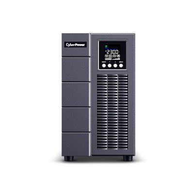 Источник бесперебойного питания, CyberPower, OLS3000EA, Мощность 3000ВА/2700Вт, OLS-серия, Ol-Line, Напольный, LCD/Smart/USB/RS-232/EPO/Relay, AVR: 190-300В, АКБ: 12В/9Ач х 6, Вых: 6xIEC C13/1xIEC C19/Клеммный блок, Чёрный
