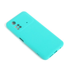 Чехол для телефона, XG, XG-HS129, для POCO M4 Pro, Силиконовый, Лазурный, Пол. пакет