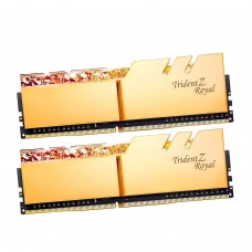 Оперативная память G.Skill Trident Z Royal, F4-3200C16D-32GTRG, DDR4, 32 GB, gold 