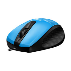 Компьютерная мышь, Genius, DX-150X, Оптическая, 1000dpi, USB, Длина кабеля 1,5 метра, Голубая