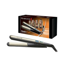 Выпрямитель для волос, Remington, S6500, Электронное управление, Температура нагрева 150-230 °С, Время нагрева 15 сек, Размеры пластин 110 х 20 см, Керамическое покрытие, Автоотключение, Термоизолированный наконечник, Плавающая пластина, Длина шнура 1.8м,