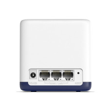 Маршрутизатор, Mercusys, Halo H50G(2-pack), Wi-Fi 5, 2,4 ГГц/5 ГГц, 802.11a/b/g/n/ac, AC1900, 3 порта 10/100/1000M WAN/LAN, Домашняя Mesh Wi-Fi система (2 модуля в комплекте)