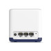 Маршрутизатор, Mercusys, Halo H50G(2-pack), Wi-Fi 5, 2,4 ГГц/5 ГГц, 802.11a/b/g/n/ac, AC1900, 3 порта 10/100/1000M WAN/LAN, Домашняя Mesh Wi-Fi система (2 модуля в комплекте)