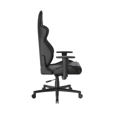 Игровое компьютерное кресло, DX Racer, GC/LGN23LTC/N, Gladiator series, Рекомендуемый рост: до 190 см, Рекомендуемый вес: до 115 кг, Эко-кожа, Угол наклона до 135°, 3D подлокотники, Нейлоновая основа кресла, Механизм качания: топ-ган, Черный