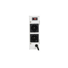 Стабилизатор (AVR), SVC, W-1500, Мощность 1500ВА/1500Вт, LED-дисплей, Диапазон работы AVR: 140-260В, Вых.: 220В+/-7%, 2 х Shcuko, Кабель питания: 1,35м, Габариты: 320*200*65, Черно-белый