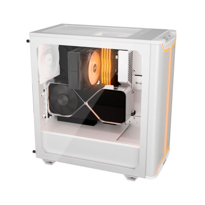 Компьютерный корпус, Bequiet!, Pure Base 501 DX, BGW77, Mid Tower, ATX/M-ATX/Mini-ATX, USB 3.2 Gen 2 Type C *1, USB 3.2 Type A*2, HD Audio/mic, 3*140 мм ARGB, 5*2,5"/2*3,5", Высота процессорного куллера до 178 мм, Длина VGA до 368 мм, Сталь/Плас