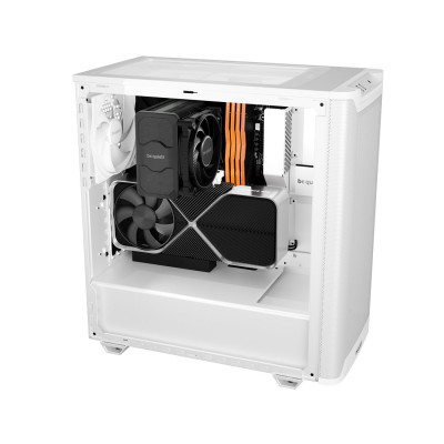 Компьютерный корпус, Bequiet!, Pure Base 501 Airflow Window, BGW75, Mid Tower, ATX/M-ATX/Mini-ATX, USB 3.2 Gen 2 Type C *1, USB 3.2 Type A*2, HD Audio/mic, 2*140 мм Pure Wings 3 PWM, Высота процессорного куллера до 178 мм, Длина VGA до 368 мм, 2*3,5"