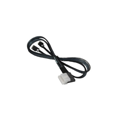 Кабель интерфейсный Slimline SAS x8 to 2x Mini SAS HD, Supermicro, CBL-SAST-0826, SLIMLINE SAS x8 (LE) to 2x MINI SAS HD,INT,70CM,32AWG,