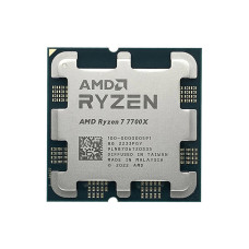 Процессор, AMD, AM5 Ryzen 7 7700X, oem, 8M L2 + 32M L3, 4.5 GHz, 8/16 Core, 105 Вт, Radeon(TM) Graphics