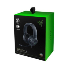 Гарнитура, Razer, Kraken V3, RZ04-03770200-R3M1, Игровая гарнитура, Микрофон поворотный гибкий, Динамики 50 мм, Тип подключения: USB Type-A, Длина кабеля: 2,0м, Примерная масса: TBC / 250г, Диапазон частот: 20Гц- 20кГц , Чувствительность при 1 кГц: 96 дБ 