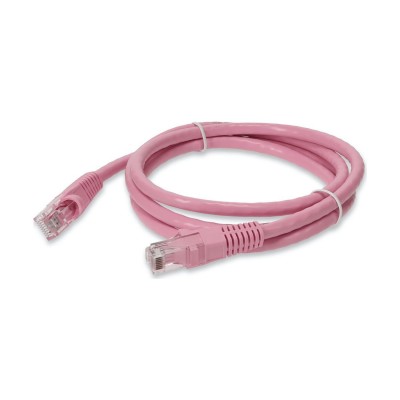 Патч-корд Cablexpert PP12-3M/RO, розовый Cable Patch cord UTP 5e-Cat 3 m