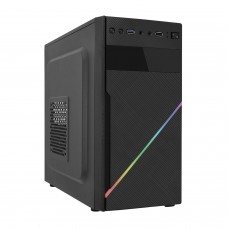 Корпус MATX mini tower APEX V05, RGB (400W) 