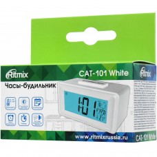 Часы с термометром Ritmix CAT-101, Белый 