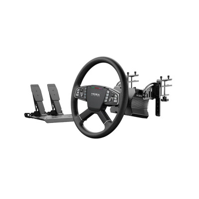Комплект для симрейсинга, MOZA, Trucking Bundle, База R5, Руль TSW, Педали SR-P Lite, Зажим для стола), Черный